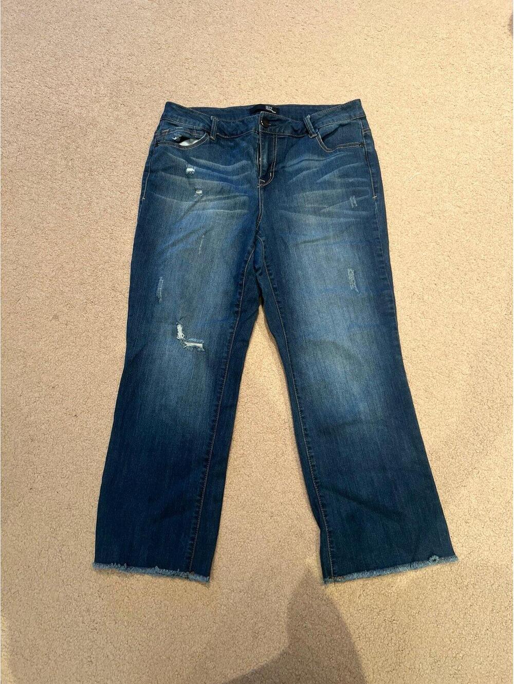 1822 Demin Capri jeans